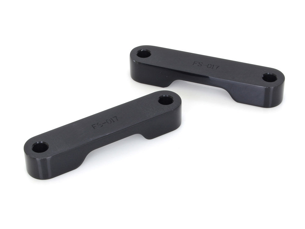 Fender Spacer Kit - Black. Fits Touring 2014-2023 with 23in. or 26in. Wheel & Custom Fender - Hawg Halters