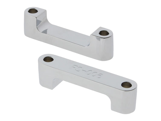 Fender Spacer Kit - Chrome. Fits Touring 1984-2013 with 23in. or 26in. Wheel & Custom Fender - Hawg Halters