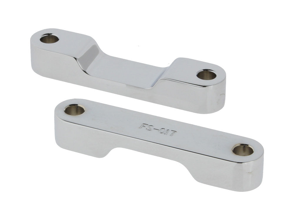 Fender Spacer Kit - Chrome. Fits Touring 2014-2023 with 23in. or 26in. Wheel & Custom Fender - Hawg Halters