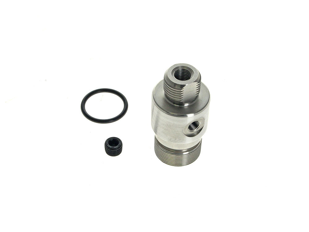 Fork Tube Plug - 41mm. Fits 1984-2017 FL Softail with Front Air Ride when using HHI Triple Trees. - Hawg Halters