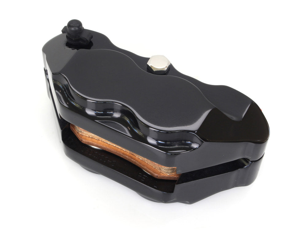 4 Piston Left Hand Rear Driveside Caliper - Black - Hawg Halters