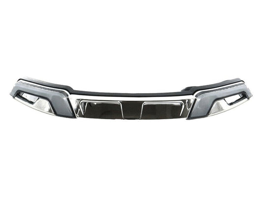 FusionFX LED DRL Windshield Trim with Amber Turn, White Run & Smoke Lens - Chrome. Fits Touring 2014-2023 - Hoglights