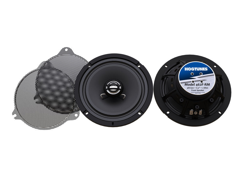 Hogtunes 6.5in. Front Speakers. Fits Street Glide, Limited Ultra, Road Glide, Limited Road Glide Ultra & Road Glide Ultra 2014-2023 - Hog Tunes Audio