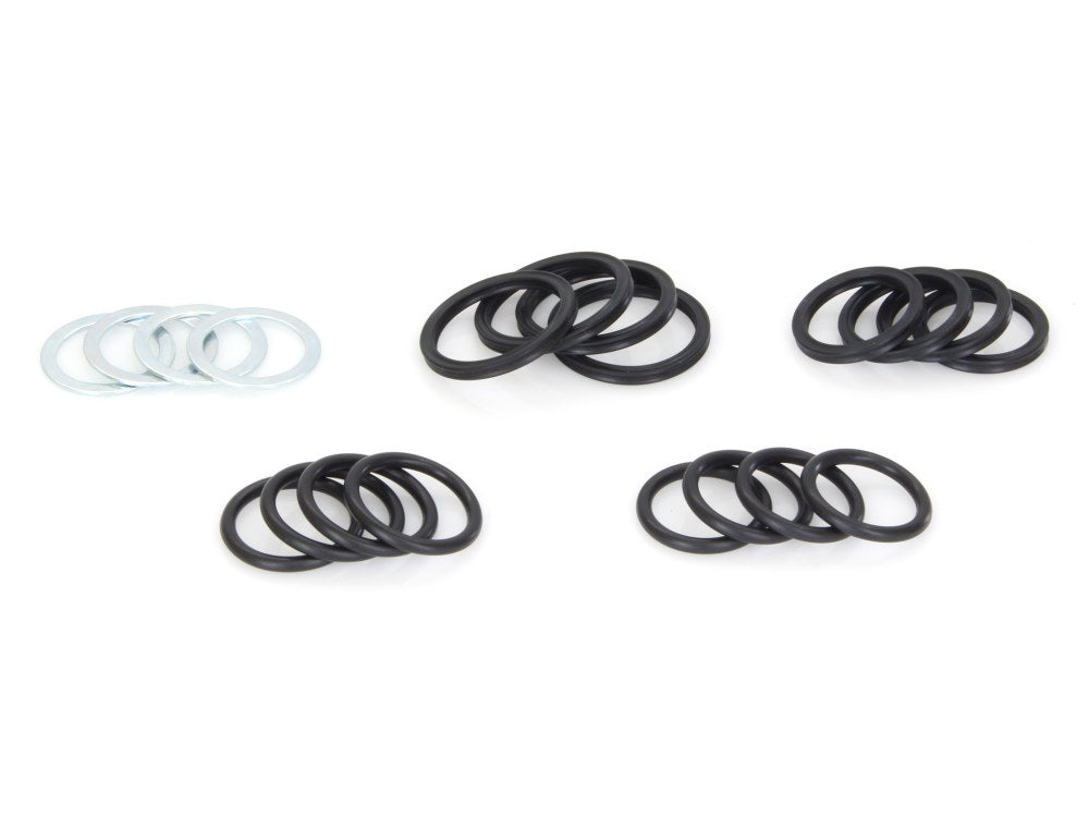 Push Rod Tube O'Ring Kit. Fits Big Twin Late 1979-Early 1984. - James Gaskets Inc