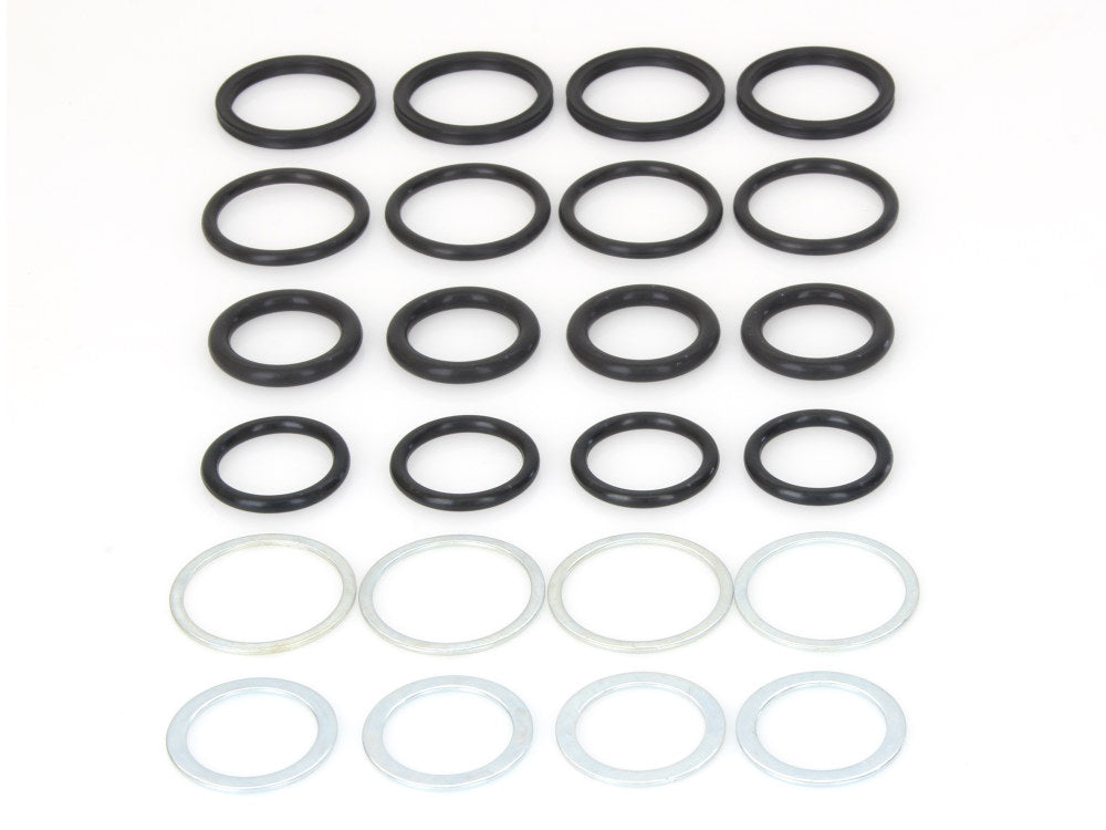 Push Rod Tube O'Ring Kit. Fits Big Twin 1984-1999 & Sportster 1986-1990. - James Gaskets Inc