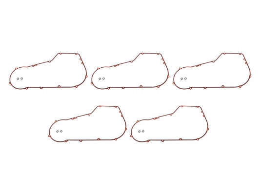 Primary Cover Gasket - Pack of 5. Fits Softail 1994-2006 & Dyna 1994-2005. - James Gaskets Inc