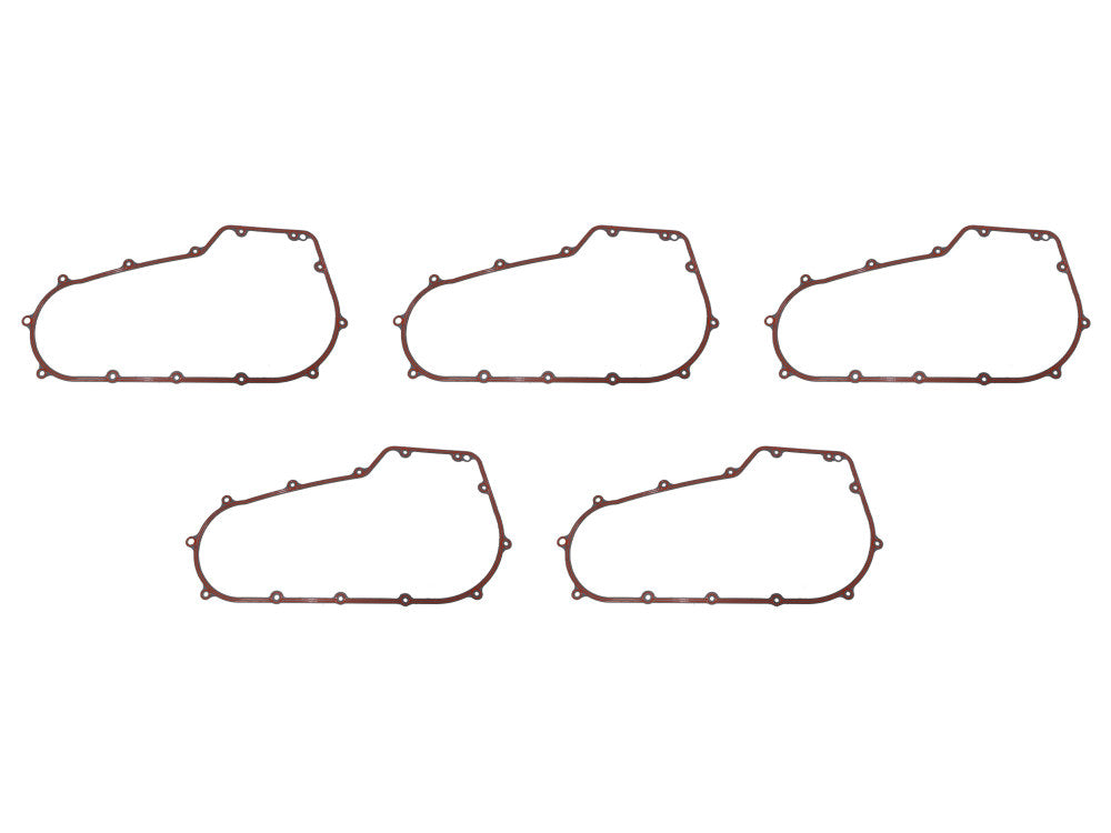 Primary Cover Gasket - Pack of 5. Fits Softail 2007-2017 & Dyna 2006-2017. - James Gaskets Inc