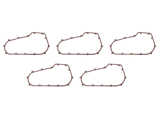 Primary Cover Gasket - Pack of 5. Fits Softail 2007-2017 & Dyna 2006-2017. - James Gaskets Inc