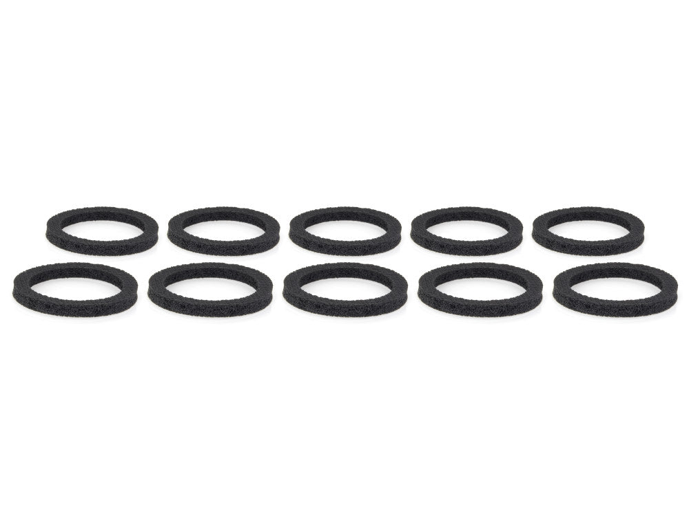 Starter Solenoid Gasket - Pack of 10. Fits Big Twin 1966-1984 with Chain Drive & Sportster 1954-1980. - James Gaskets Inc