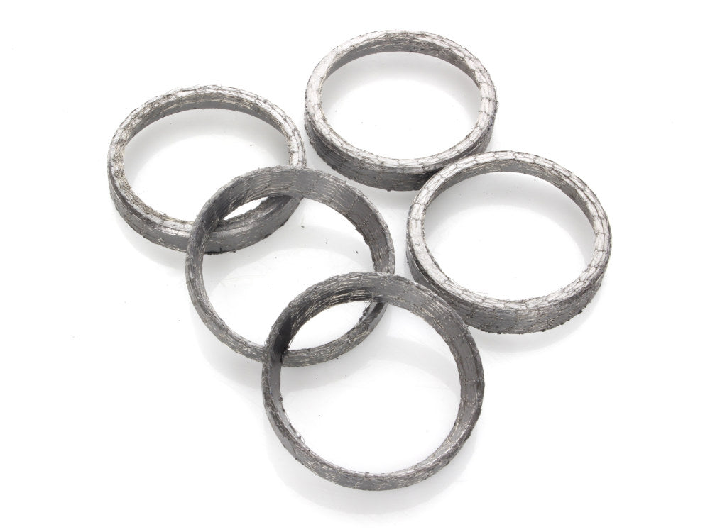 Tapered Exhaust Gaskets - Pack of 5. Fits Big Twin 1984up & Sportster 1986-2021. - James Gaskets Inc