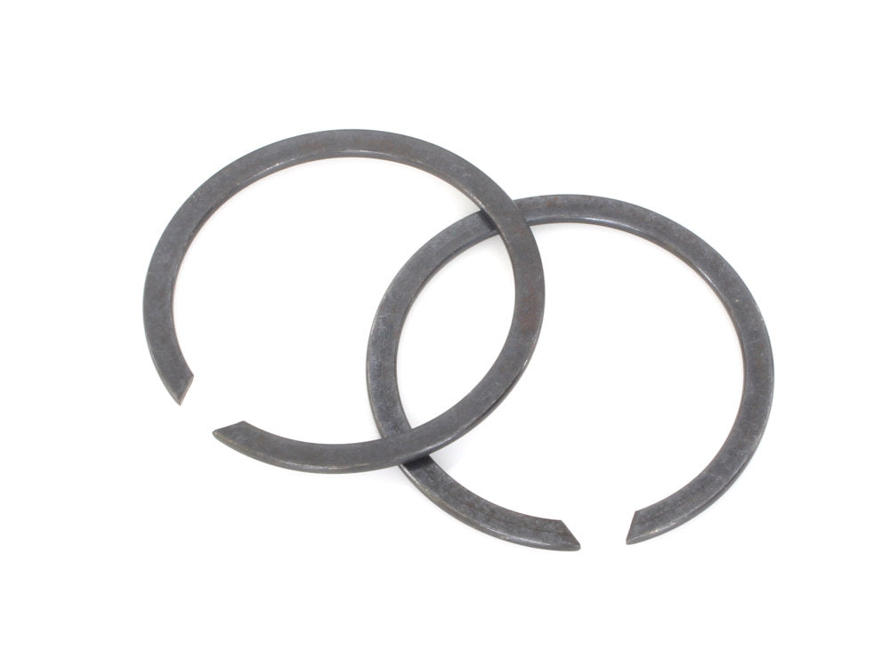 Exhaust Pipe Mounting Flange Retaining Rings - Pack of 2. Fits Big Twin 1984up & Sportster 1986-2021. - James Gaskets Inc