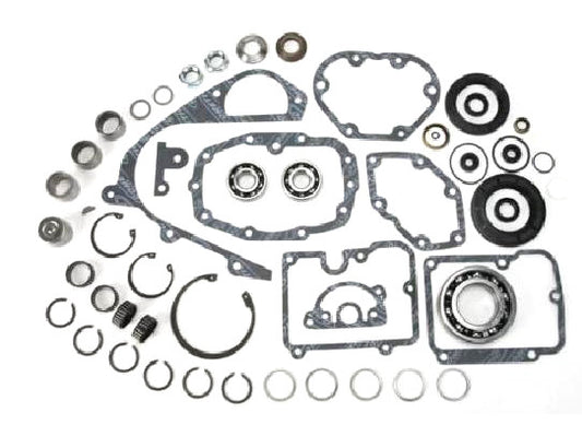 Transmission Rebuild Kit. Fits 5Spd Big Twin Late 1984-1990 with Fine Spline Main Drive Sprocket. - Jims