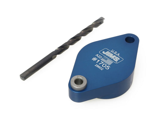 Exhaust Stud Drill Plate Tool. Fits Big Twin 1984up & Sportster 1986-2021. - Jims