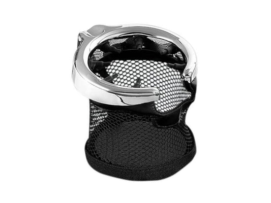 Drink Holder with Basket & 1in. Bar Clamp. - Kuryakyn