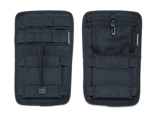 Internal Saddlebag Organizer - Black. Fits Touring with OEM Hard Saddlebags. - Kuryakyn