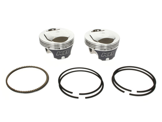 Std Dome Top Pistons with 10.5:1 Compression Ratio. Fits Twin Cam 1999-2006 88ci to 95ci Conversion. - Keith Black Pistons