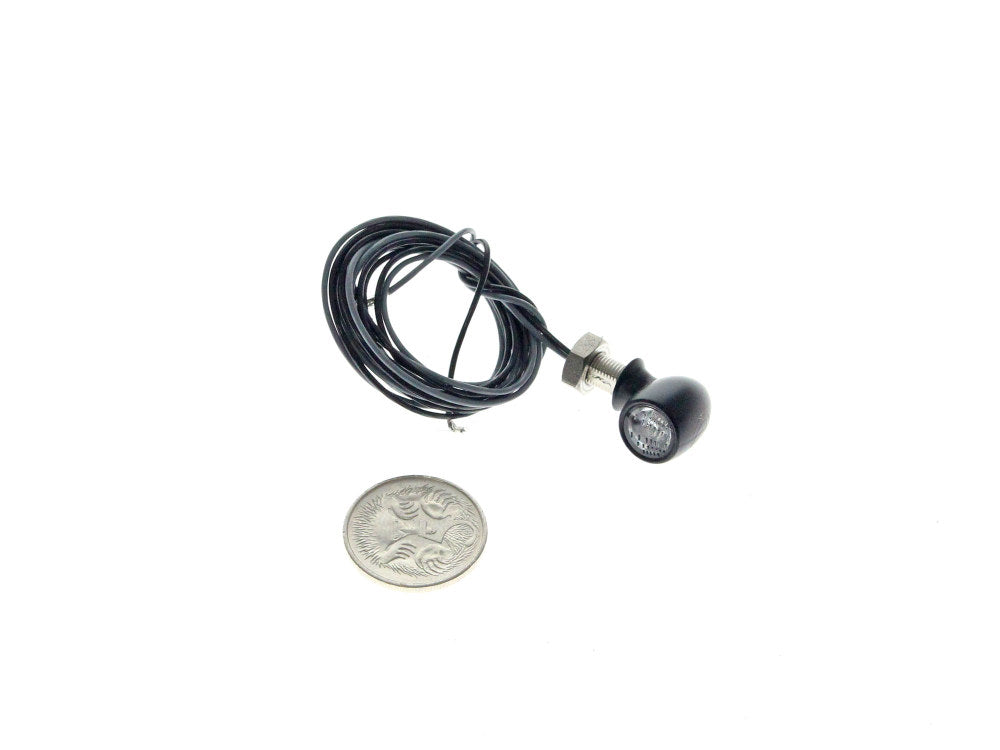 Atto Mini LED Turn Signal - Black. - Kellermann