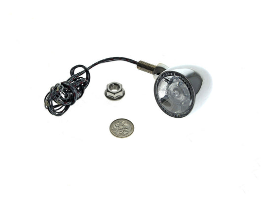 Bullet 1000 DF LED Turn Signal - Amber Turn - Red Run/Brake - Chrome. - Kellermann