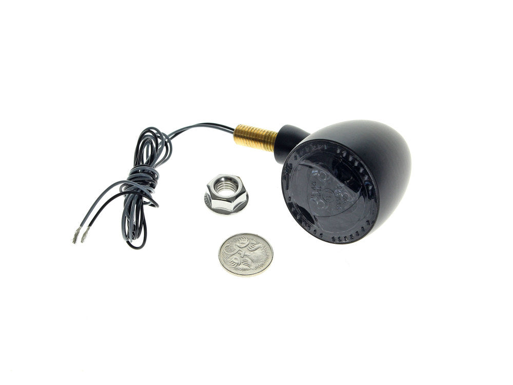 Bullet 1000 Dark LED Turn Signal - Black. - Kellermann