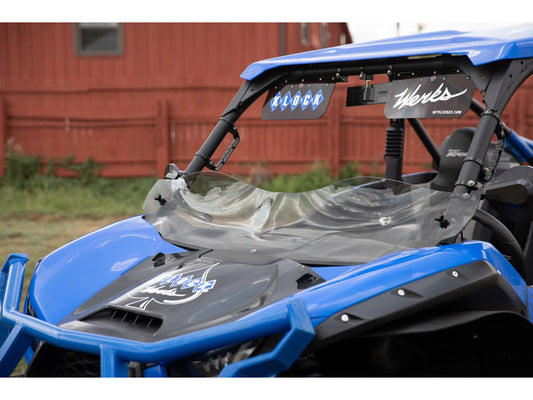 UTV Flare Windshield - Tint. Fits Kawasaki TERYX KRX 1000 2020up. - Klock Werks