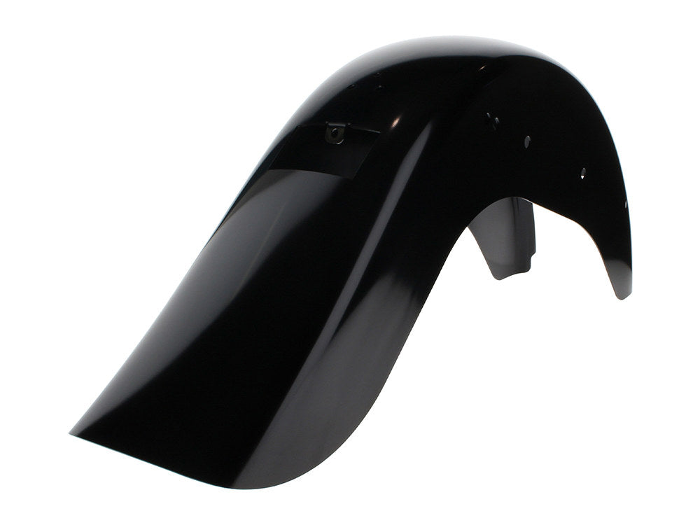 4in. Stretched Stocker Benchmark Rear Fender. Fits FL Softail 1986-2017 using Stock FLSTC Style Taillight. - Klock Werks
