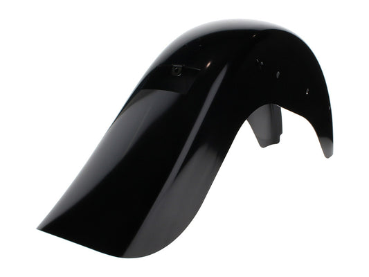 4in. Stretched Stocker Benchmark Rear Fender. Fits FL Softail 1986-2017 using Stock FLSTC Style Taillight. - Klock Werks