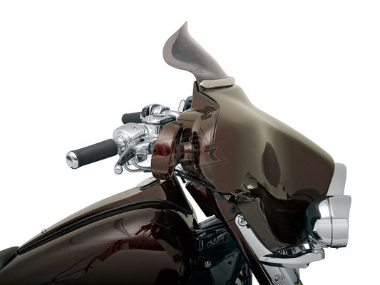 6.5in. Flare Windshield - Dark Smoke. Fits Electra Glide & Street Glide 1996-2013. - Klock Werks
