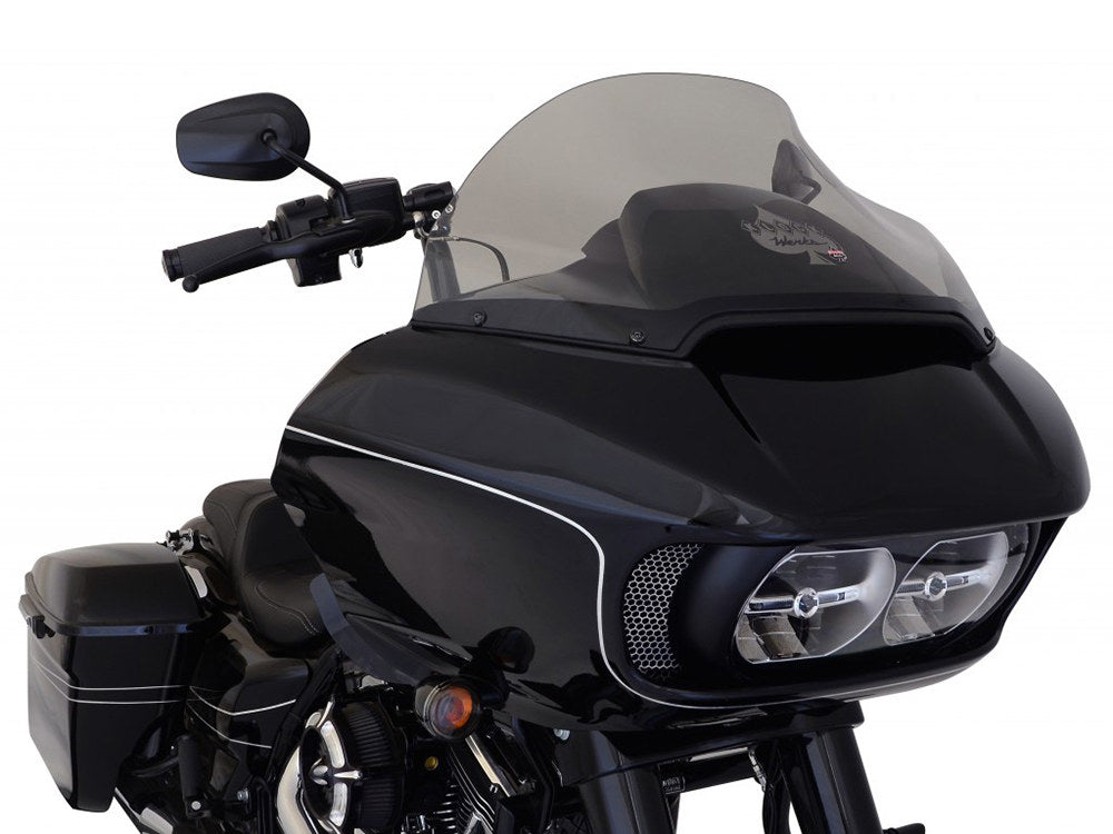 14in. Sports Flare Windshield - Tinted. Fits Road Glide 2015-2023 - Klock Werks