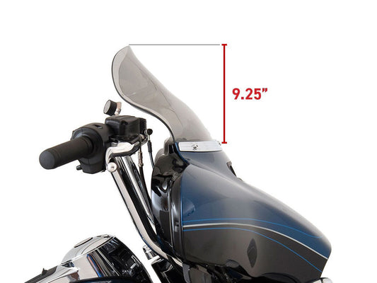 10.5in. Flare Windshield - Tinted. Fits Electra Glide, Tri Glide & Street Glide 2014-2023 - Klock Werks