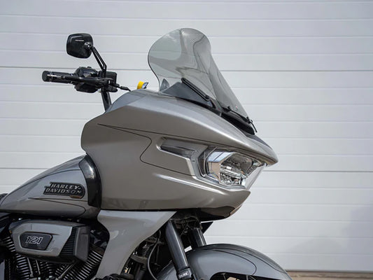 15in. Pro-Touring Flare Windshield - Tinted. Fits CVO Road Glide 2023up & Road Glide 2024up - Klock Werks