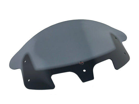 12in. Flare Windshield - Dark Smoke Tinted. Fits Indian Touring 2014up - Klock Werks