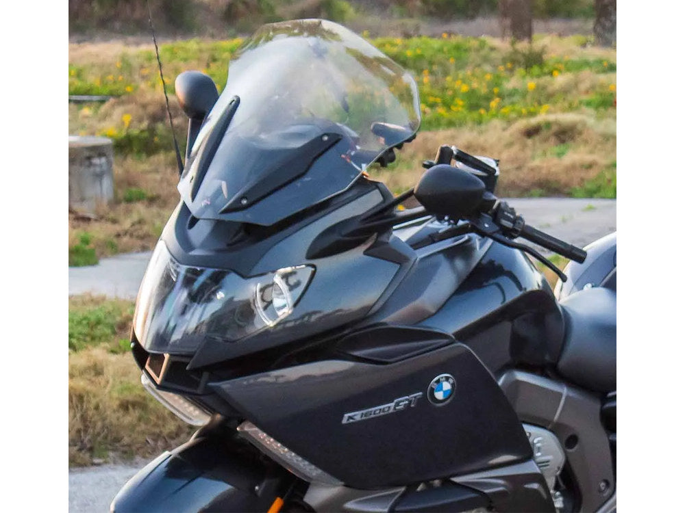 20in. Flare Windshield - Tinted. Fits BMW K1600 2012up - Klock Werks