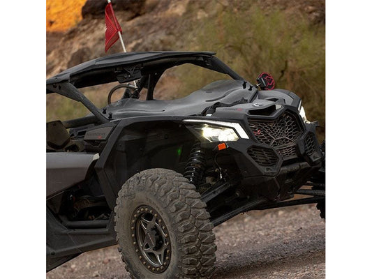 UTV Flare Windshield - Dark Smoke. Fits Can Am Maverick X3 2017up. - Klock Werks