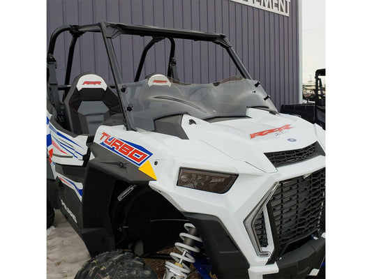 UTV Flare Windshield - Dark Smoke. Fits Polaris RZR 1000 XP 2019up - Klock Werks