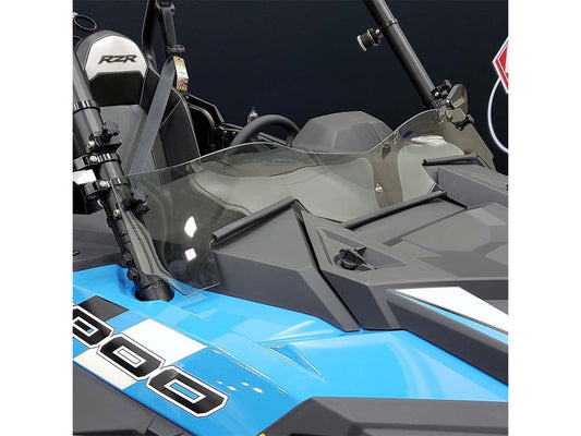 R-Spec UTV Flare Windshield - Tint. Fits Polaris RZR 1000 XP 2019up - Klock Werks