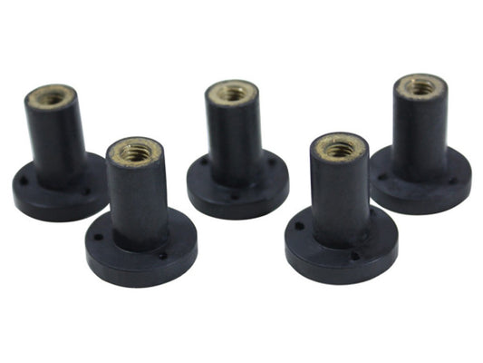 Windshield Flare Nuts - Pack of 5. Fits Road Glide 1998-2013 - Klock Werks
