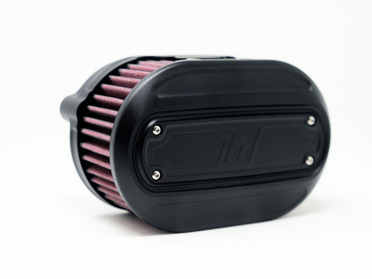 Oval Air Cleaner Kit - Black. Fits Touring 2017-2024 & Softail 2018-2024 - Kodlin