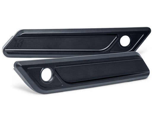 New Style Saddlebag Latch Covers - Black. Fits CVO Touring 2023up & Street Glide & Road Glide 2024up. - Kodlin