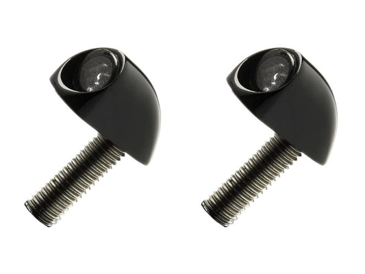 Rear Neowise Smooth Bullet Run/Brake/Turn Signals - Black - Kodlin