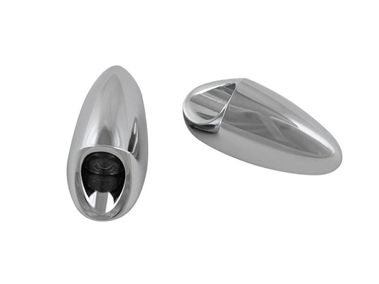 Neowise Mini Strut Light Turn Signals - Chrome. Fits Most HD 2002up - Kodlin