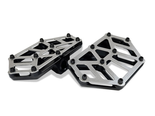 NXL Mini Floorboards without Adapters - Black & Stainless - Kodlin