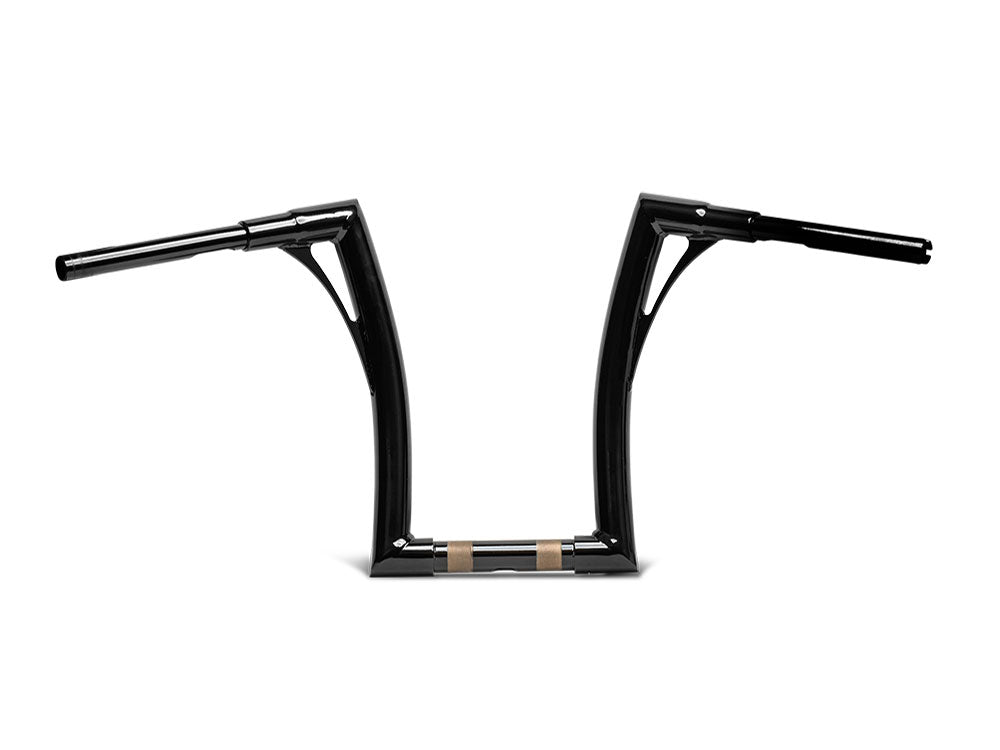 17in. x 1-1/2in. Flowbar Extra Tall Ape - Gloss Black. - Kodlin
