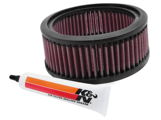 High-Flow Air Filter Element. Fits S&S E or G Carburettor Air Cleaner or S&S Tear Drop Air Cleaner with CV Carb or Delphi EFI Bolt Pattern - K&N Filters