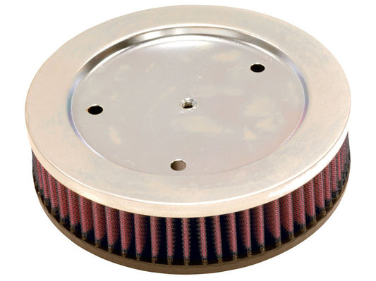 High-Flow Air Filter Element. Fits Evo Big Twin 1984-1999 with Screaming Eagle Air Cleaner - K&N Filters