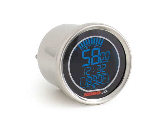 Custom Electronic Mini Tacho with Black Face. - Koso