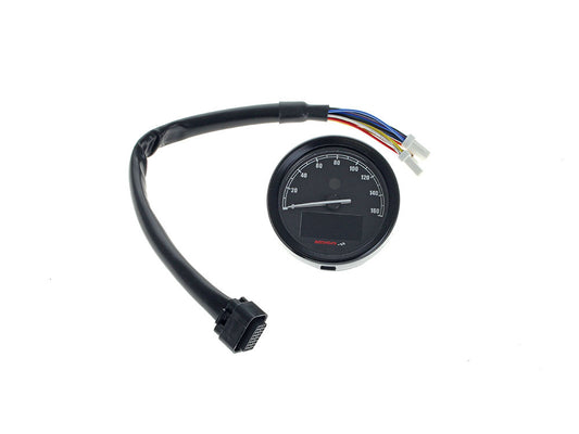2-11/16in. Digital Speedometer - Black. - Koso