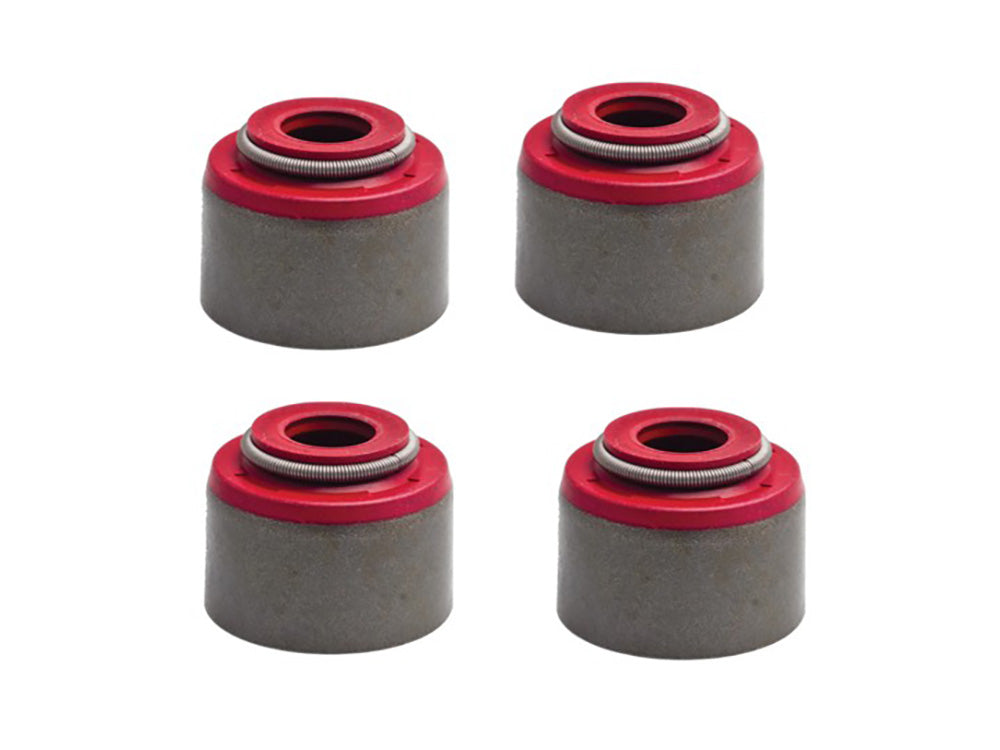 Valve Guide Seals - Viton. Fits Twin Cam 2005-2017 & Sportster 2004-2021. Good for when using larger springs & lower collar - Kibblewhite