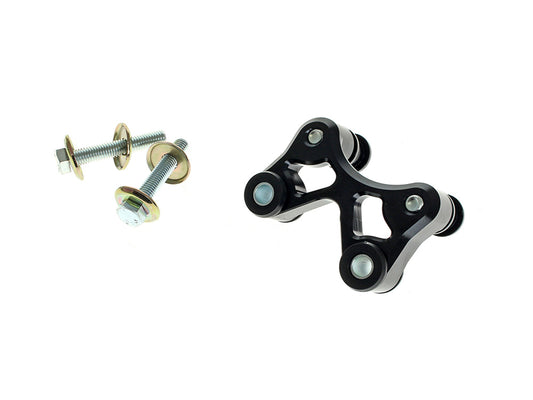 SDC Dagger Pullback Plate - Black. Fits Softail 2018up - Kraus Moto