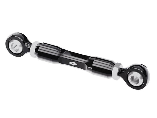 Adjustable Brake Linkage - Black. Fits Softail 2018up with Mid Controls - Kraus Moto