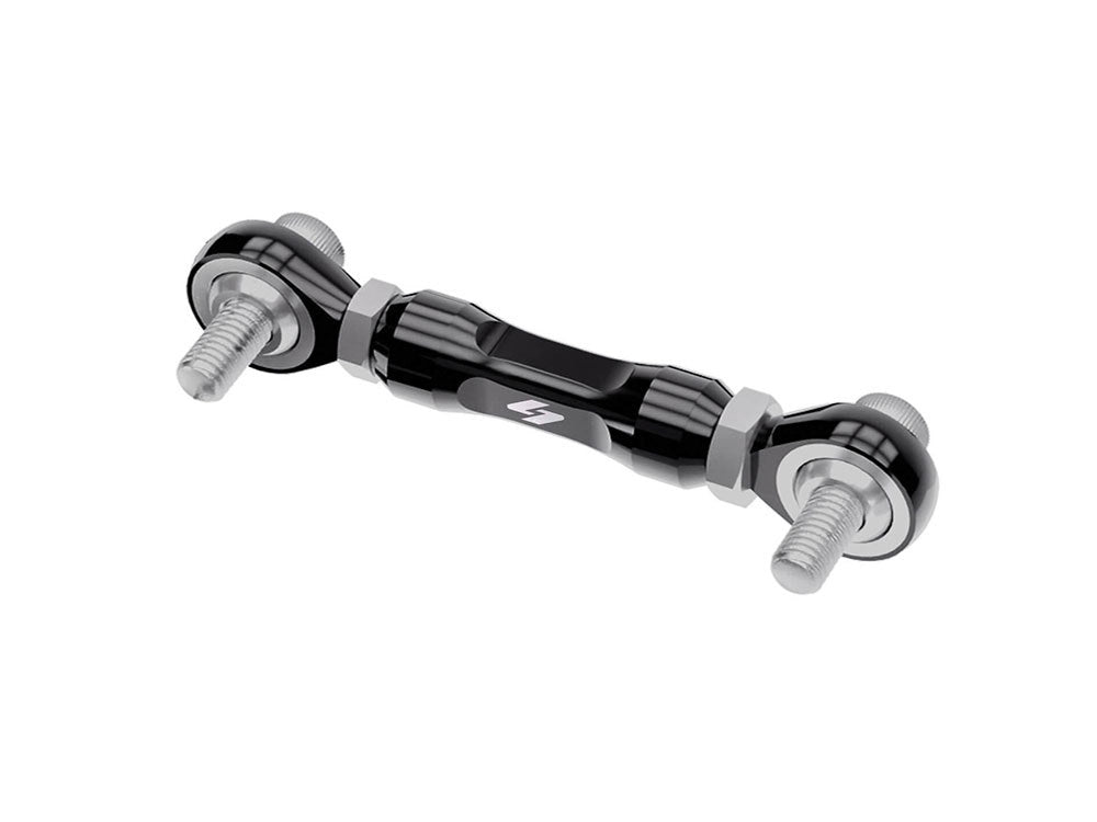 SX3 Mid Control Shift Linkage Rod - Black Anodized. Fits Dyna 1991-2017, FXR 1982-1994 & Softail 2018up with Mid Controls - Kraus Moto